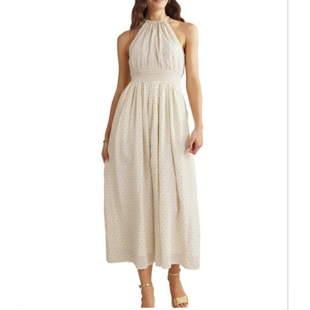 Boden Cream Maxi Dress